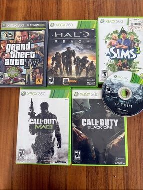 Xbox 360 game lot of 6